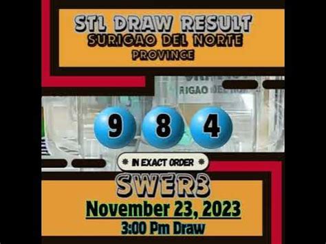 stl surigao result today